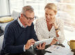Couple Reviewing Retirement Plan